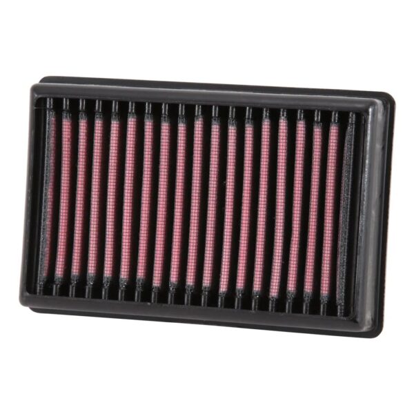 High-flow lifetime engine air filter for BMW R1200 and R1250 motorcycles – washable and reusable design