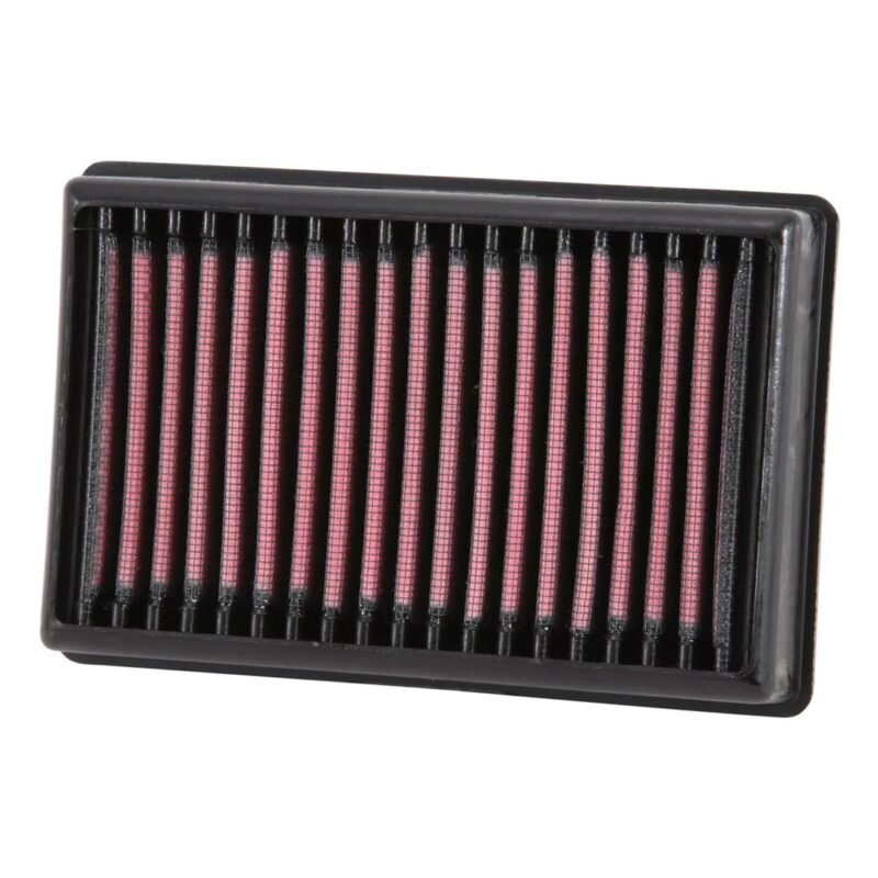 High-flow lifetime engine air filter for BMW R1200 and R1250 motorcycles – washable and reusable design