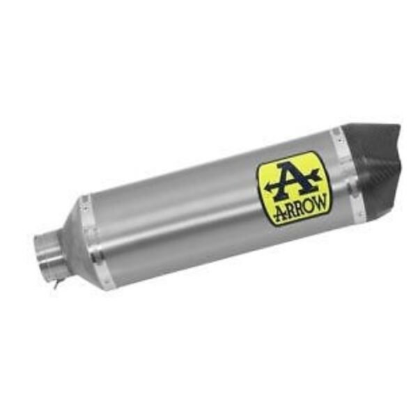 Arrow 71939AK Indy-Race Slip-on Exhaust, Aluminum for Ducati Monster 937/950