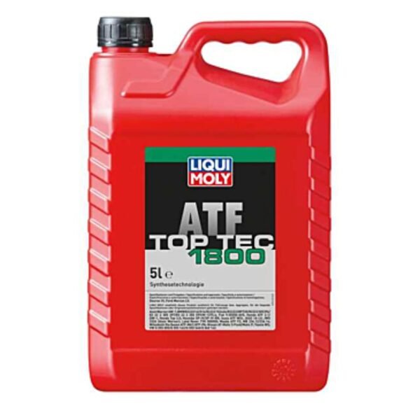 Liqui Moly Top Tec ATF 1800 5-liter bottle – premium automatic transmission fluid for smooth shifting and extended gear life