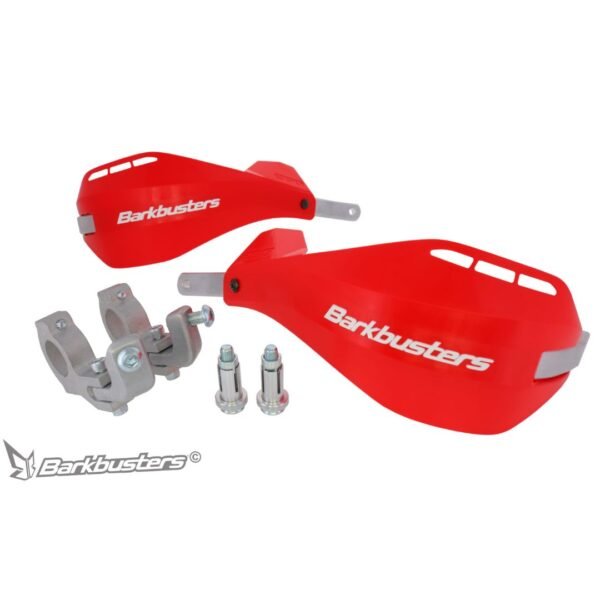Barkbusters EGO Handguard - with Multi Fit Clamps - RED